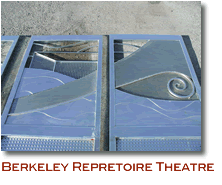 Berkeley repretoire theatre gate detail
