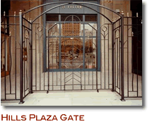 San Francisco Hills Plaza gate